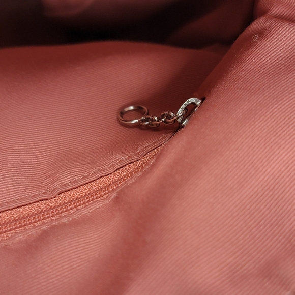 Coach Dark Brown Tan Gorgeous Pebble Leather Shoulder Bag Purse No H0669-F08E98 - Picture 12 of 16